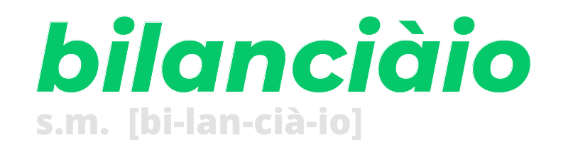 bilanciaio