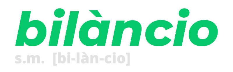 bilancio