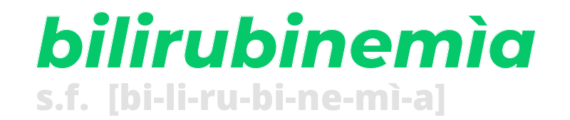 bilirubinemia