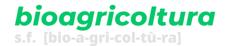 bioagricoltura