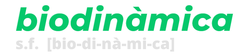 biodinamica