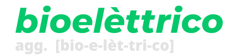 bioelettrico