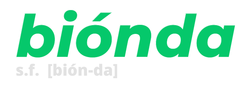 bionda