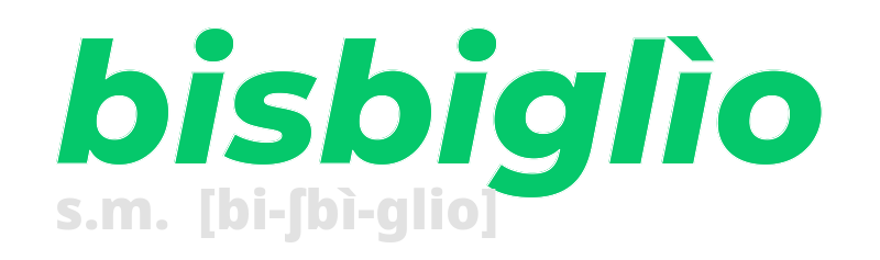 bisbiglio