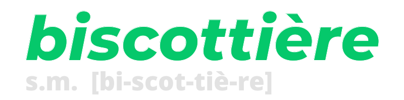 biscottiere