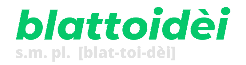 blattoidei