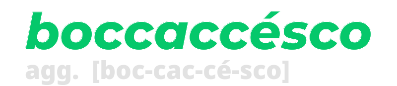 boccaccesco