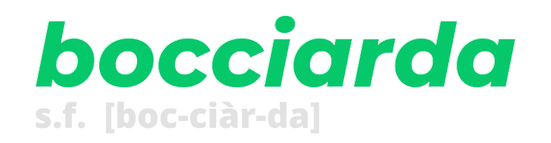 bocciarda