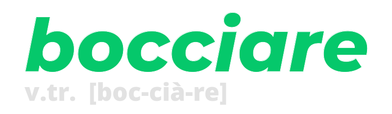 bocciare