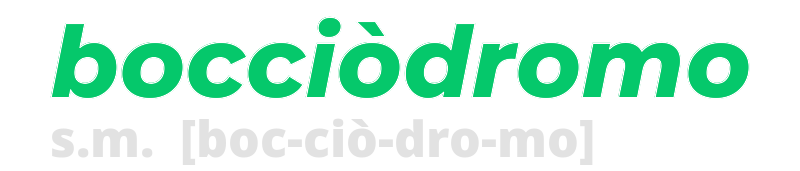 bocciodromo