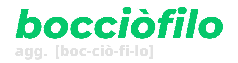 bocciofilo