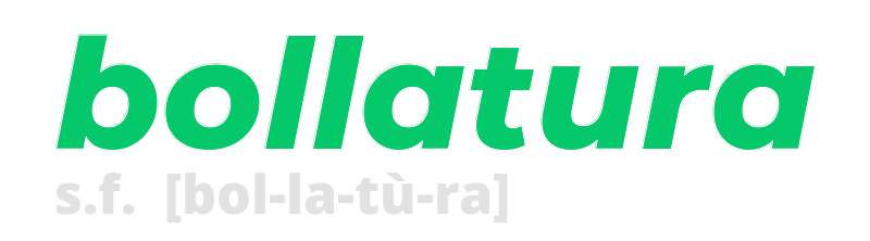 bollatura