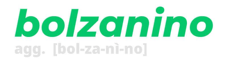 bolzanino