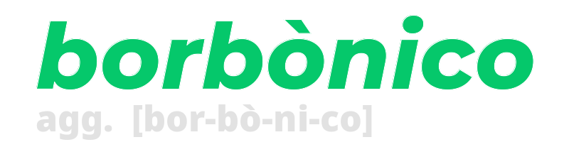 borbonico