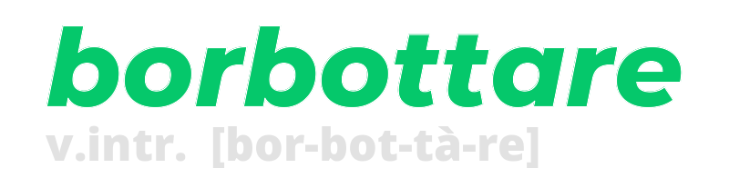 borbottare