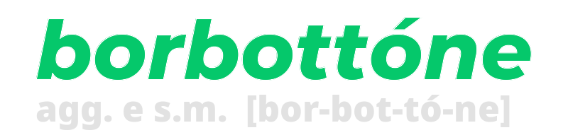 borbottone
