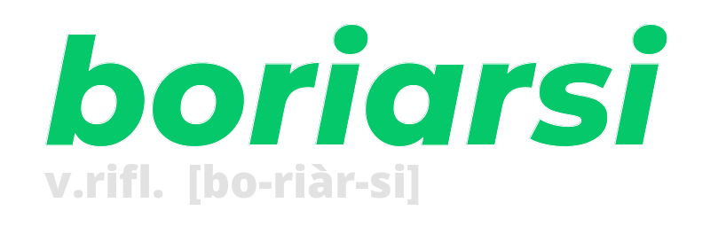 boriarsi