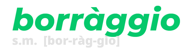 borraggio