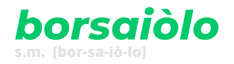 borsaiolo