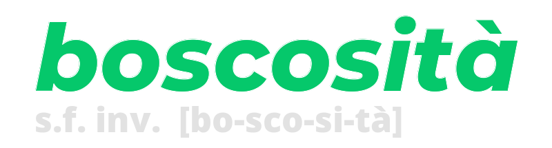 boscosita