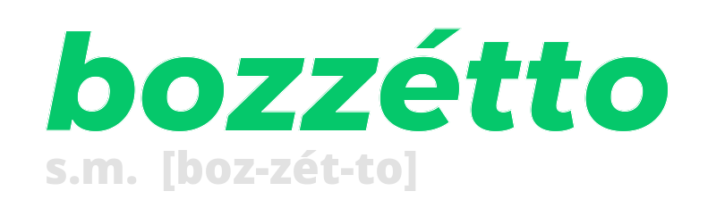 bozzetto