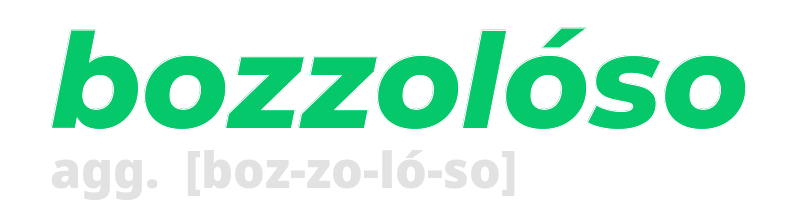 bozzoloso