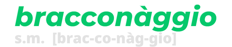 bracconaggio