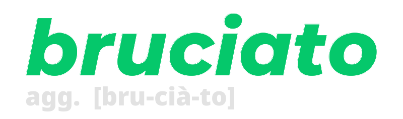 bruciato