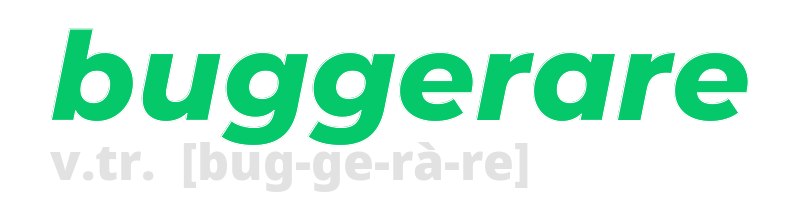 buggerare