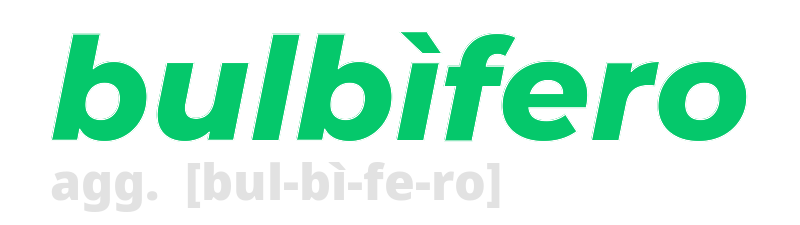 bulbifero