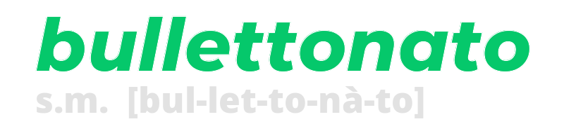 bullettonato