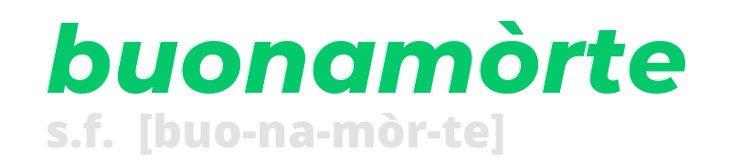 buonamorte