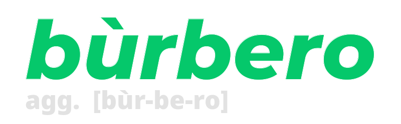 burbero