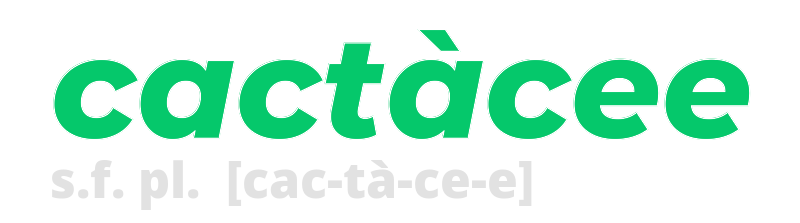 cactacee