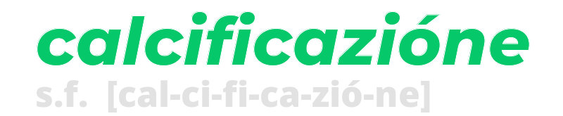 calcificazione