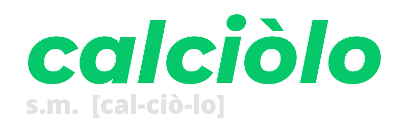 calciolo