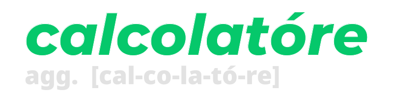 calcolatore