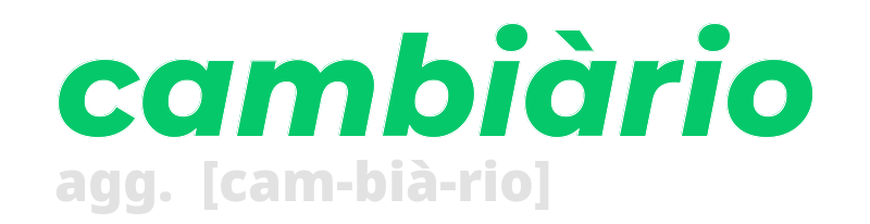 cambiario