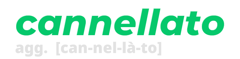 cannellato