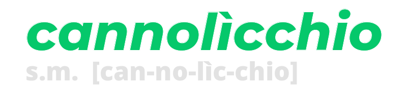 cannolicchio