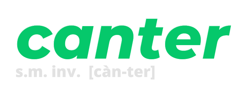 canter