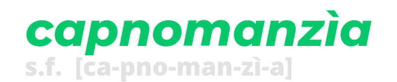 capnomanzia