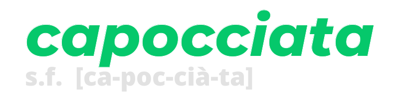 capocciata