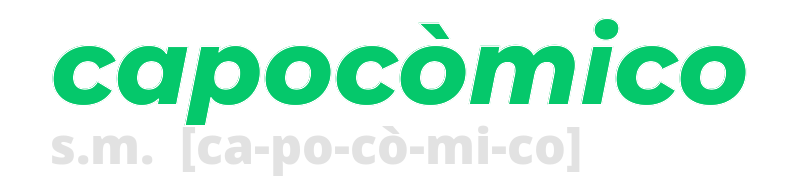 capocomico