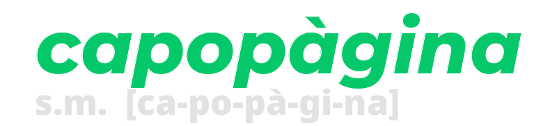 capopagina