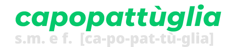 capopattuglia