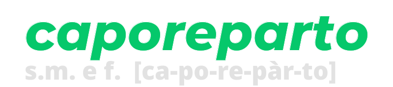 caporeparto