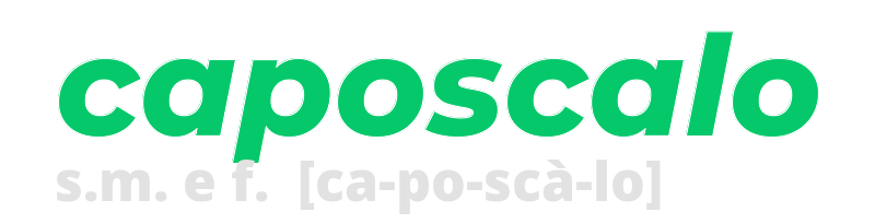 caposcalo