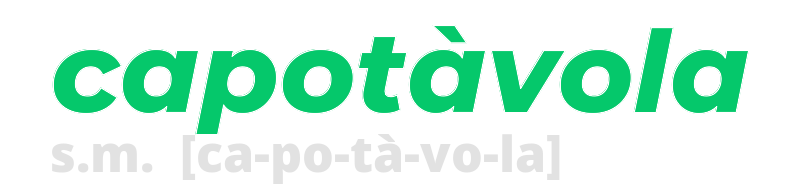 capotavola