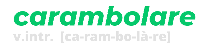 carambolare